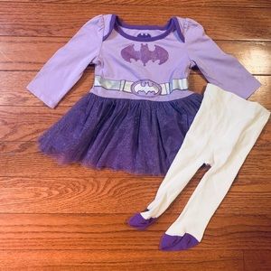 Baby girl Batgirl set